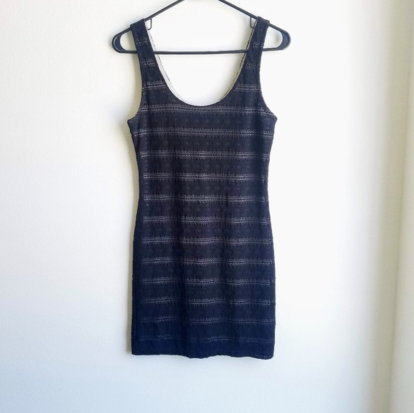 🎉Black Lace Lined Mini Dress - Picture 3 of 6